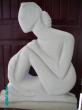 Sculpture en thermopierre  -H 50x60 recto
Le bain